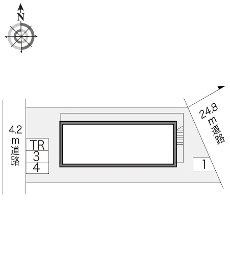小田原市国府津２丁目　月極駐車場（LP）